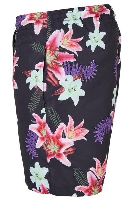 PATTERN SWIM SHORTS DARK JUNGLE AOP 5