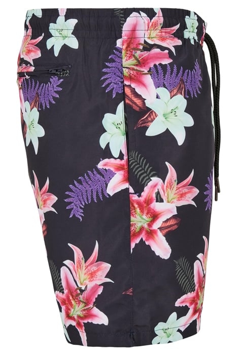 PATTERN SWIM SHORTS DARK JUNGLE AOP 6