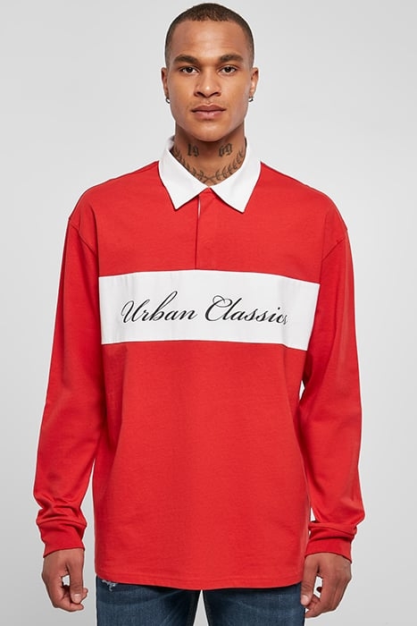 OVERSIZED RUGBY LONGSLEEVE HUGERED 1