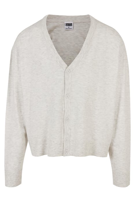 ECO MIX BOXY CARDIGAN LIGHTGREY 4