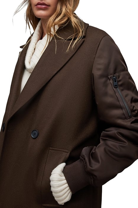 PAULAH COAT CHOCOLATE BROWN 8