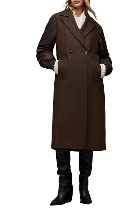 PAULAH COAT CHOCOLATE BROWN 2