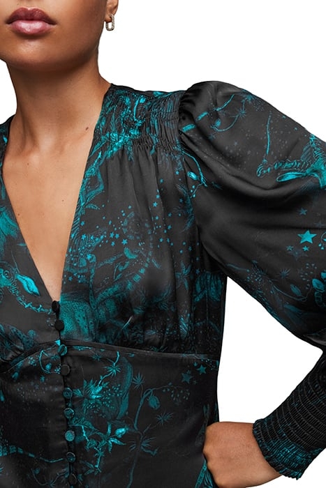 AUDEN COSMIC DRESS EMERALD GREEN 7