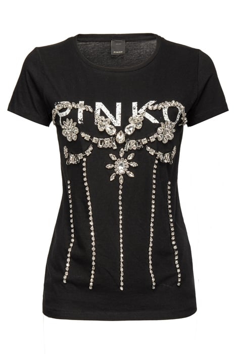 ZURINE T-SHIRT JERSEY DI COTON BLACK 4