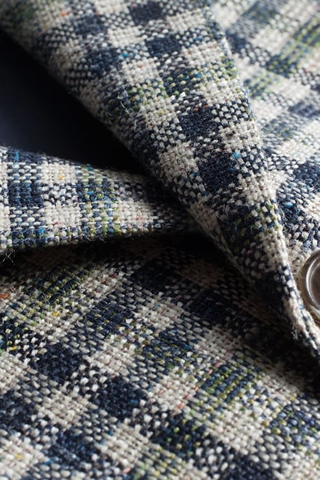 VEST-GREEN-CHECK GREEN 4