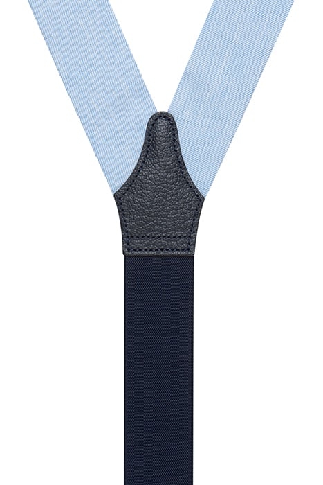 LIGHT BLUE NON ELASTIC SUSPENDERS LIGHT BLUE 3