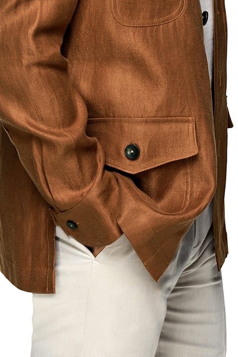 BROWN WILLIAM SHIRT-JACKET BROWN 8