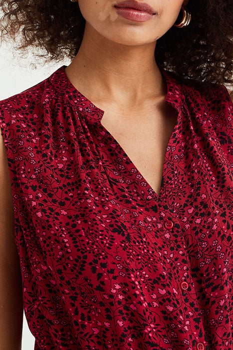 DRESS SHORT VINTAGE RED 5