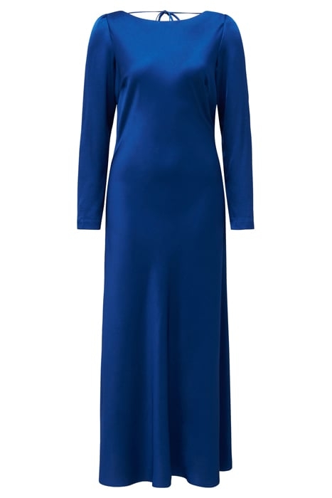 CARA COWL BACK MIDI DRESS SAPPHIRE BLUE 3