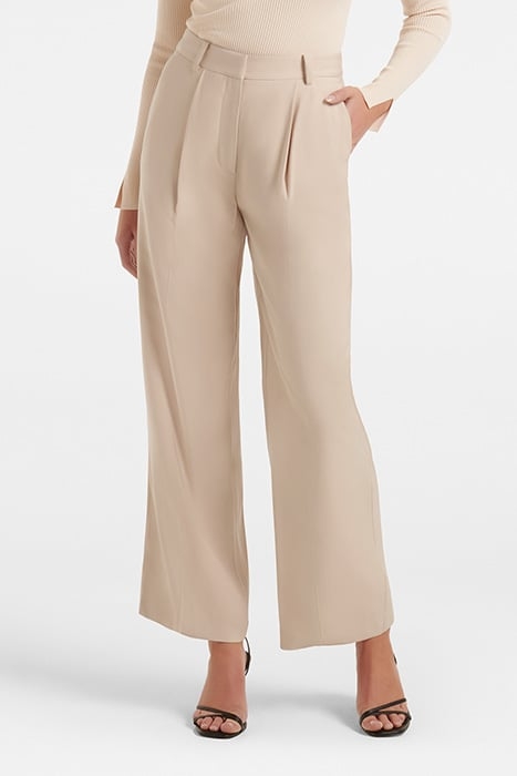 INES TAILORED STRAIGHT LEG PANT NEUTRAL 1