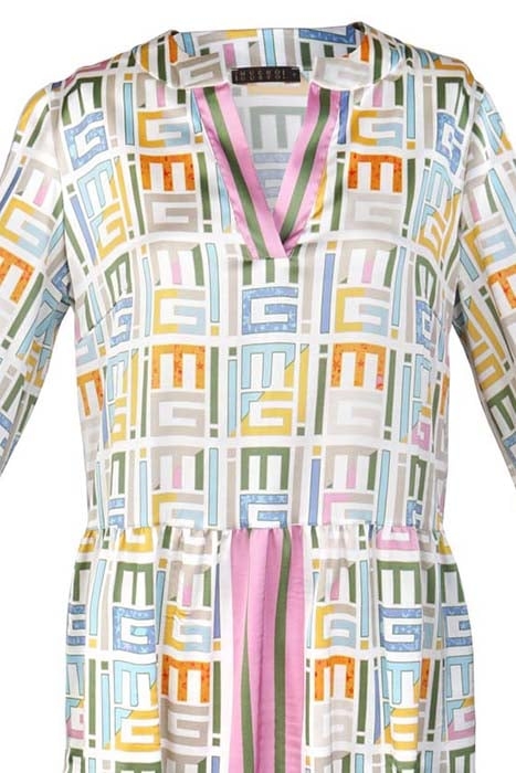 DRESS SAN RAFAEL LOGOMANIA PASTEL 2