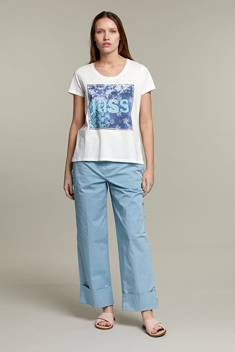 OFF WHITE ROUND NECK T-SHIRT 3