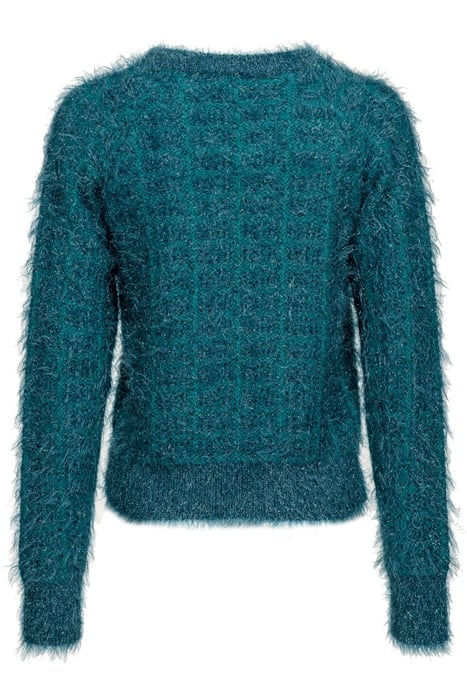 MOJITO MAGLIA PUNTO EFFETTO CH PEACOCK GREEN 5