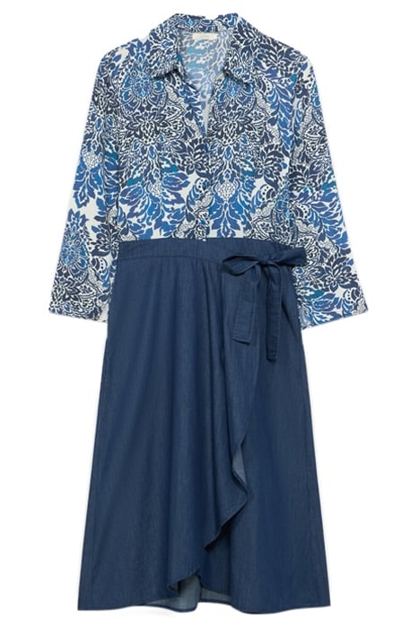 MATCHING DRESS BLU NAVY 3