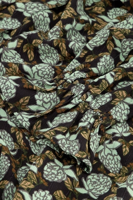 ISABELLA SHORT DRESS BLACK/MISTY MINT 4