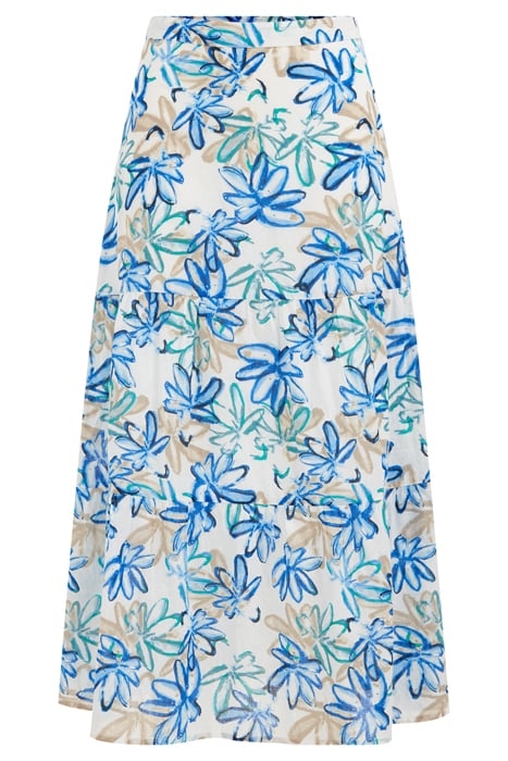 SKIRT MAXI LENGTH WHITE 4