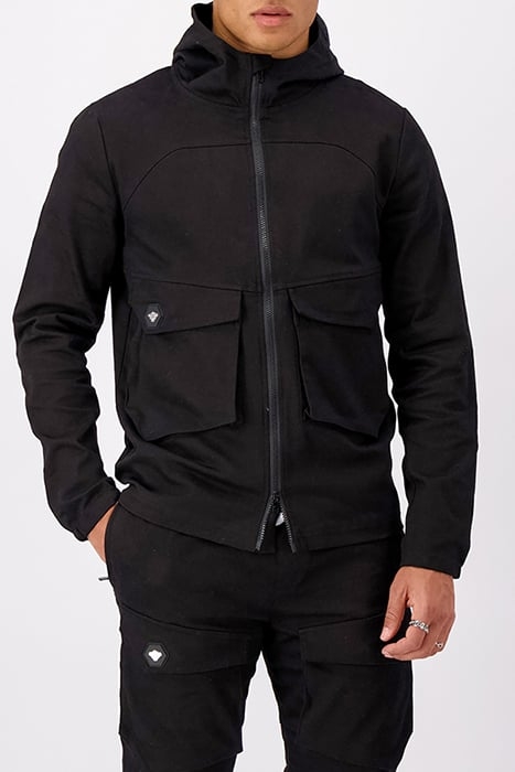 HEX CARGO JACKET BLACK 1