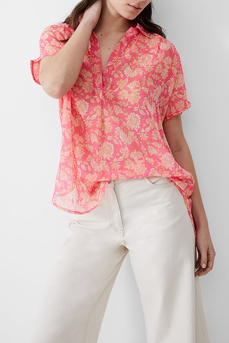 COSETTE S/S POPOVER CAMELLIA 1
