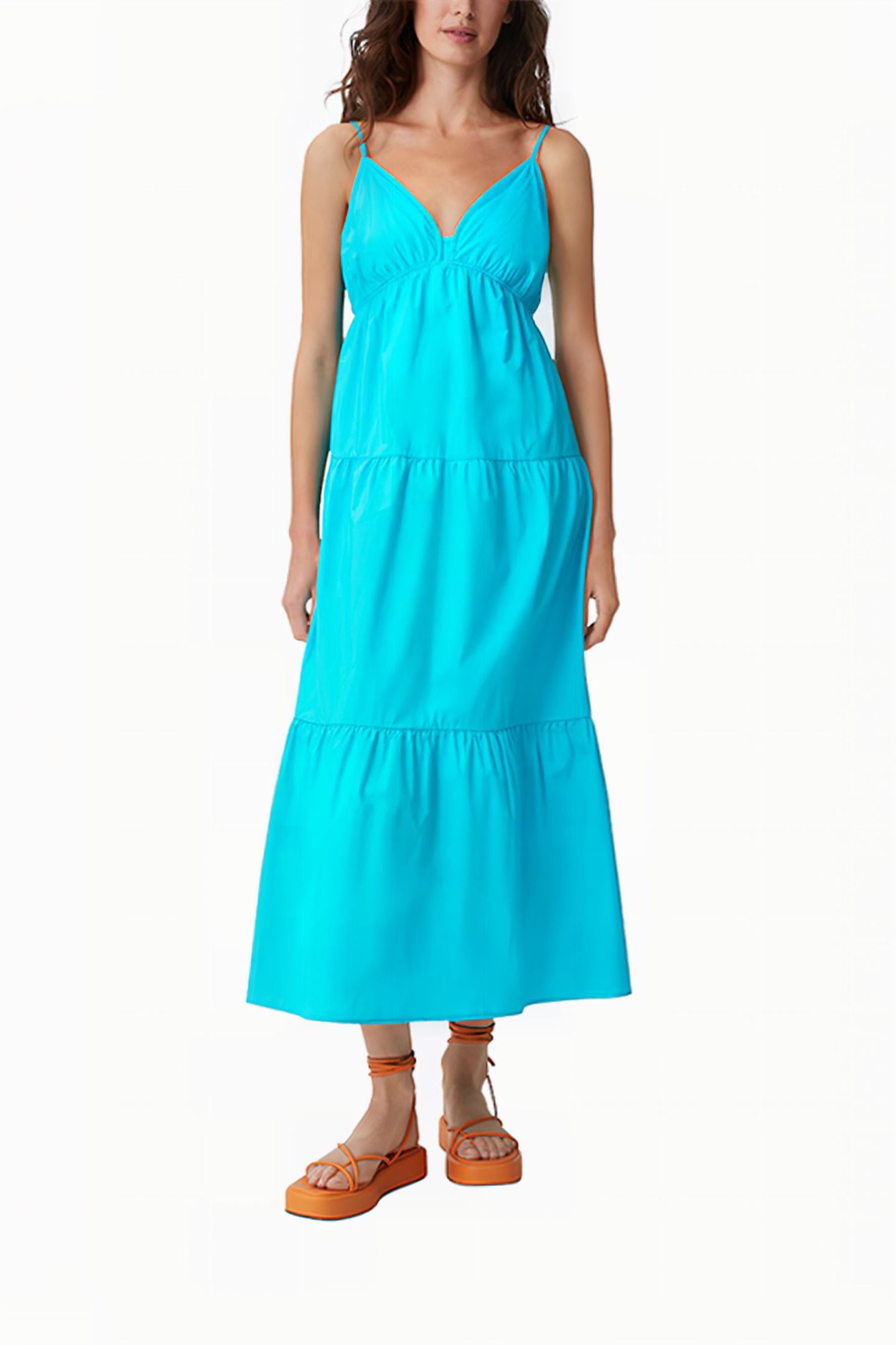 COMMA DRESSES BLUE GREEN 3