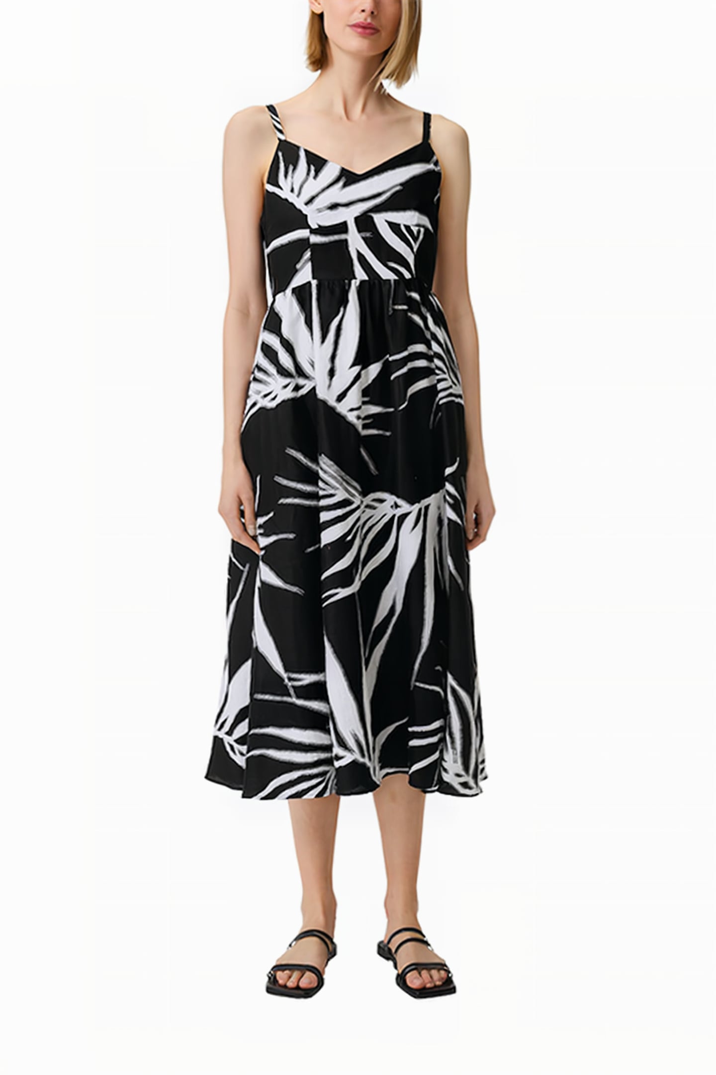 COMMA DRESSES GREY/BLACK 1