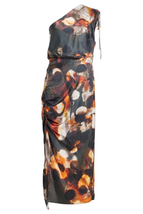 LAURA MARS DRESS RUST BROWN 3