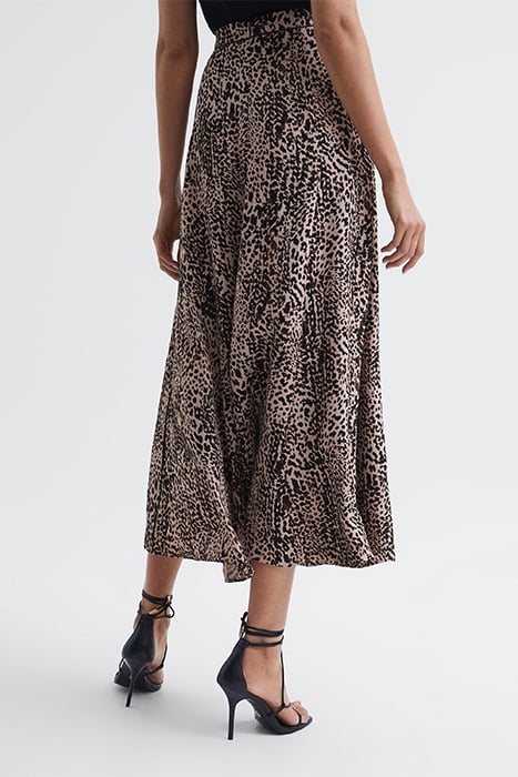 KATIA-SLIP SKIRT BROWN 2