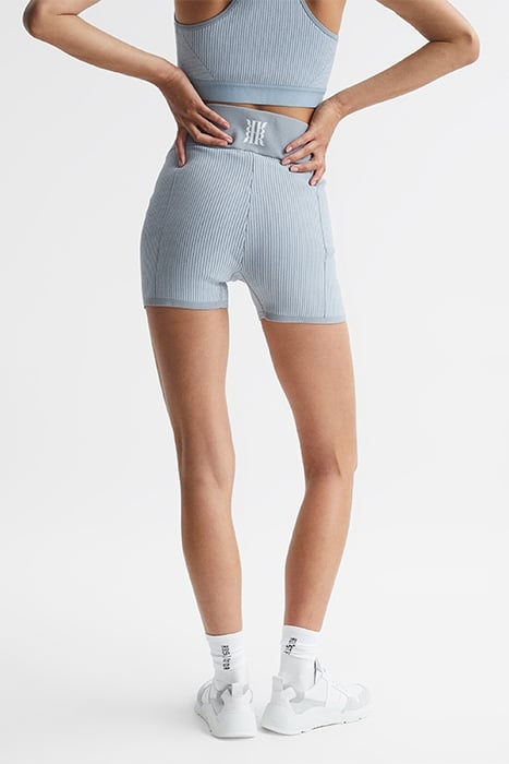 LITA-RIBBED SPORTS SHORTS BLUE 2