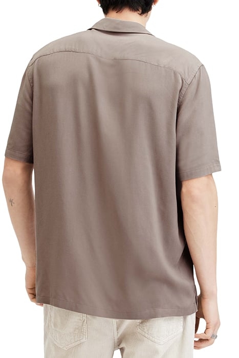 VENICE SS SHIRT CHESTNUT BROWN 2