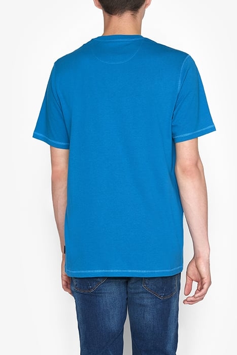 ELIASSI CHEST PRINT TEE + IMPERIAL BLUE 2