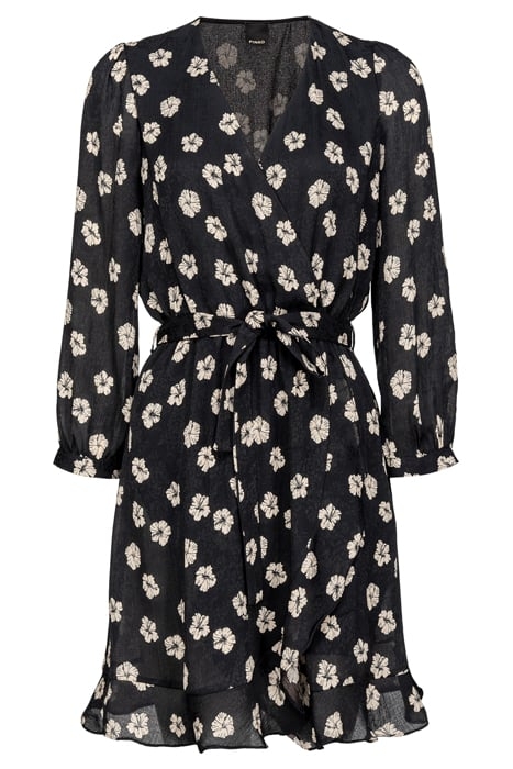 ACCIDIOSO DRESS BLACK/ECRU 5