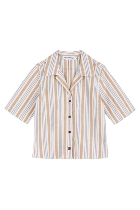 MORRIGAN ECRU HEMP STRIPE 3