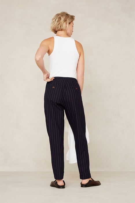 LOURDES INDIGO STRIPE HEMP 2