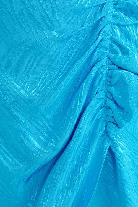 LA-SBFRINGE SKIRT BLUE 7