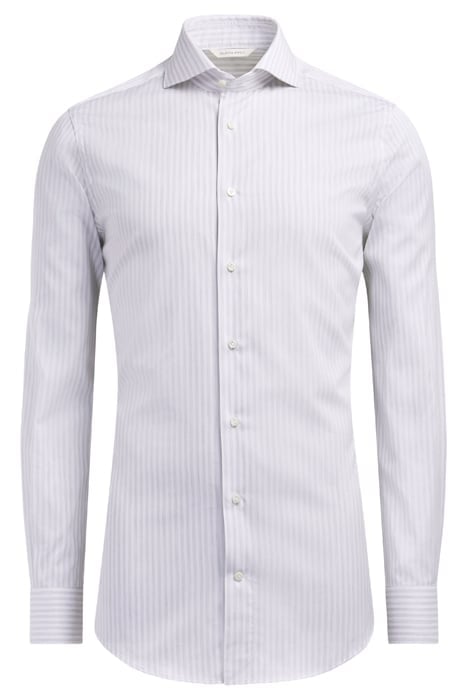 L.GREY STRIPE COTTON TENCEL LIGHT GREY 4