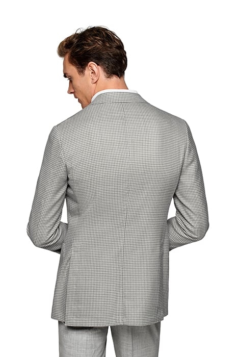 JACKET-L.GREY-HOUNDSTOOTH LIGHT GREY 2
