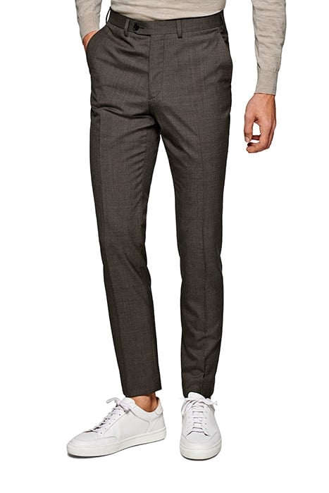 SUIT-TAUPE MID BROWN 6
