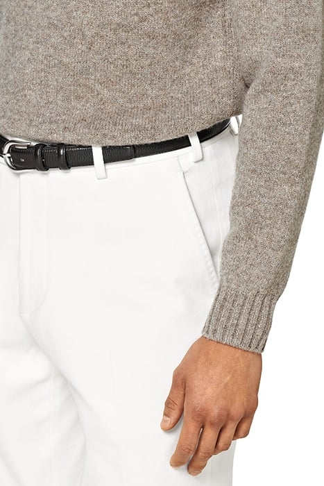 CREW MERINO WOOL SAND LIGHT BROWN 7