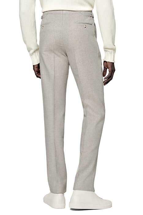 SOHO - SAND HOUNDSTOOTH LIGHT BROWN 2