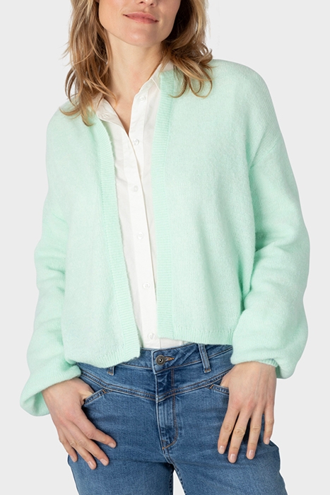 CARDIGAN LONG SLEEVES SEA FOAM 1