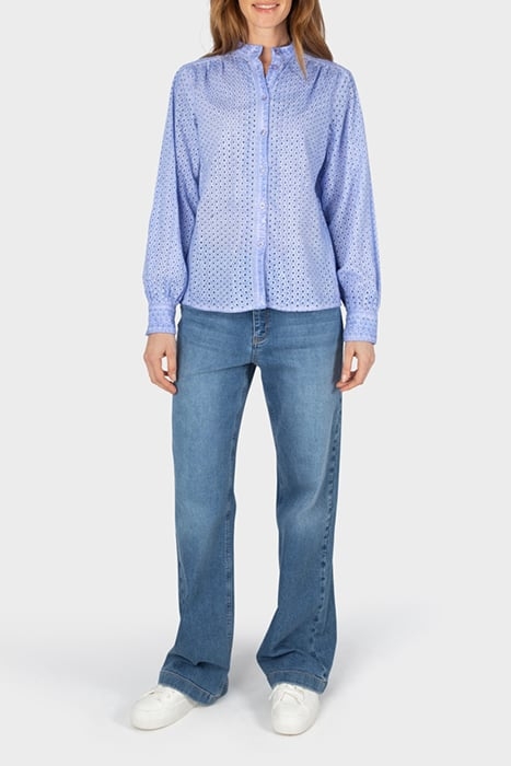 BLOUSE WOVEN LONG SLEEVES BABY LAVENDER 3