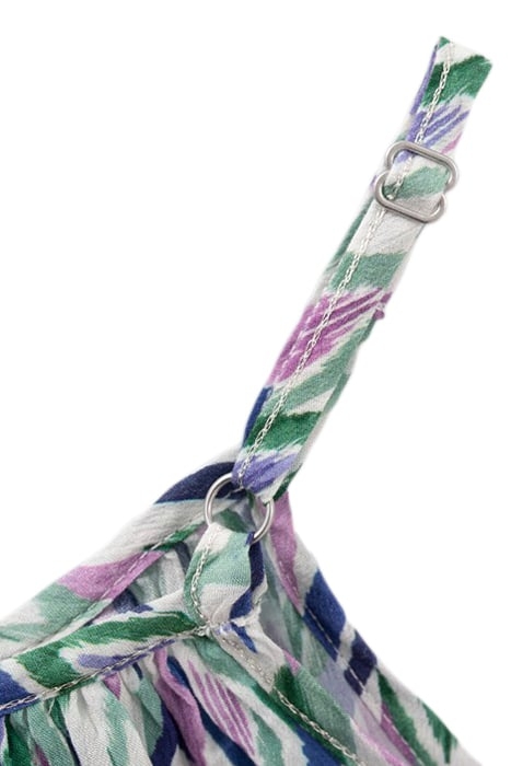 GIRLS’ OFF-WHITE IKAT DIAMOND PRINT TOP 6