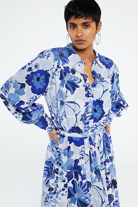 NOA DRESS RIAD BLUE/CARIBBEAN 5