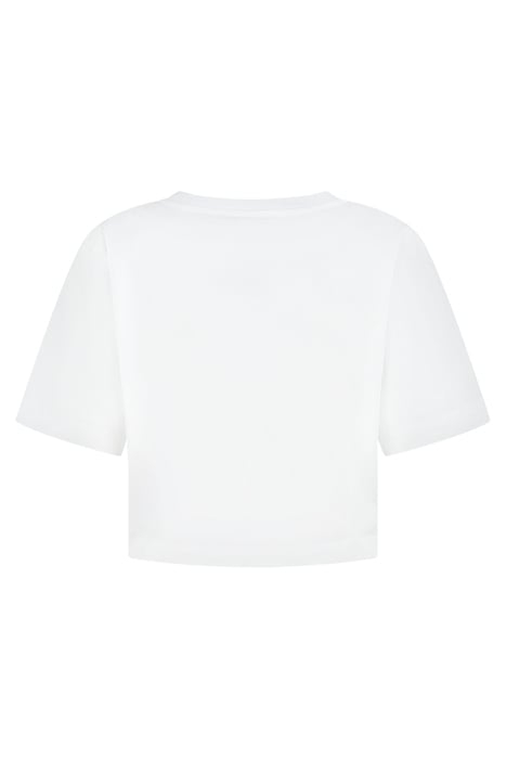 EZRA CROPPED T-SHIRT WHITE 2