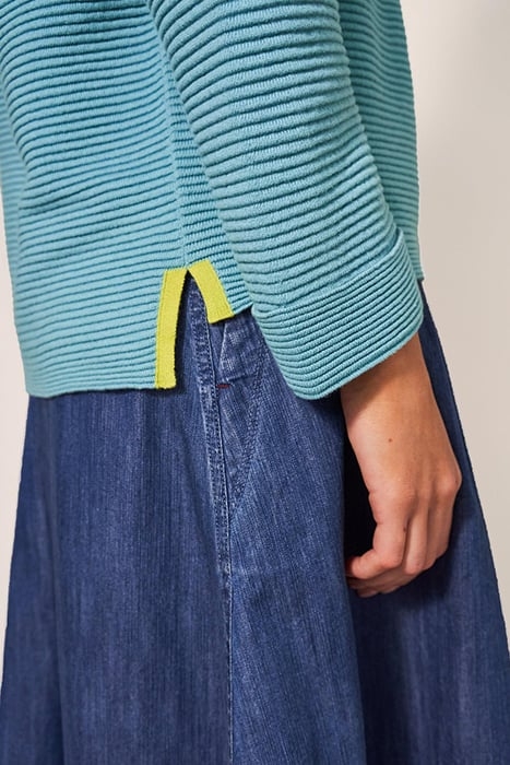 JANA JUMPER MID TEAL 3