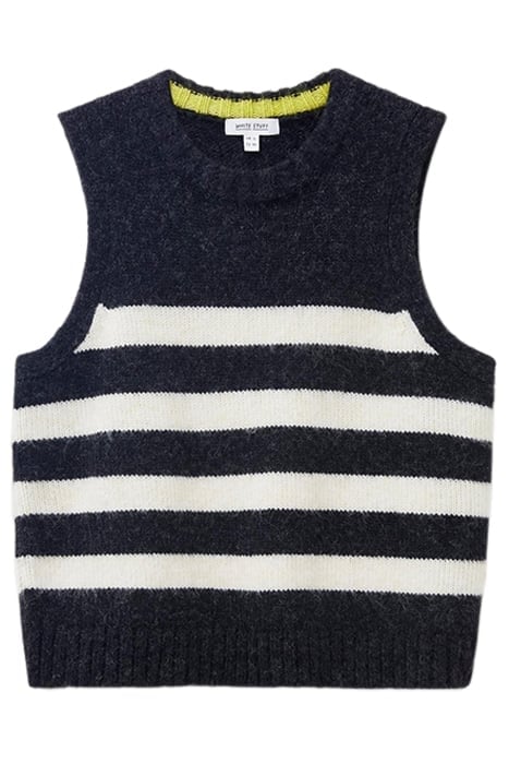 STRIPE TANK BLACK 1