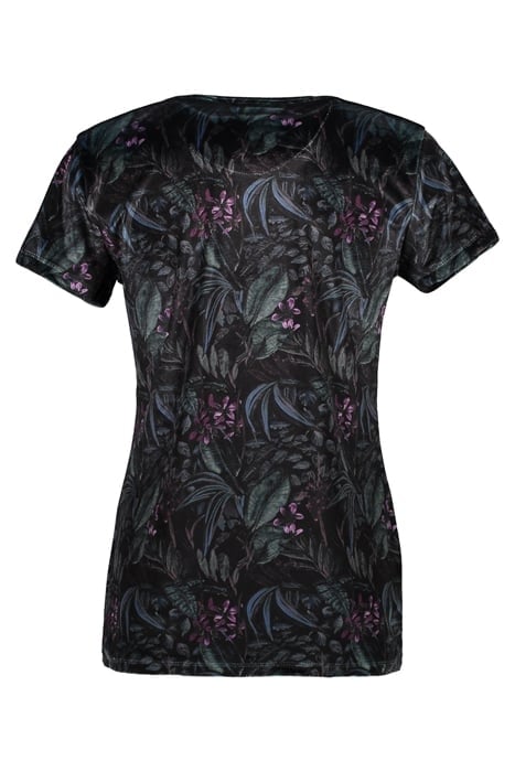 PRISCIA TS AOP BLACK 2