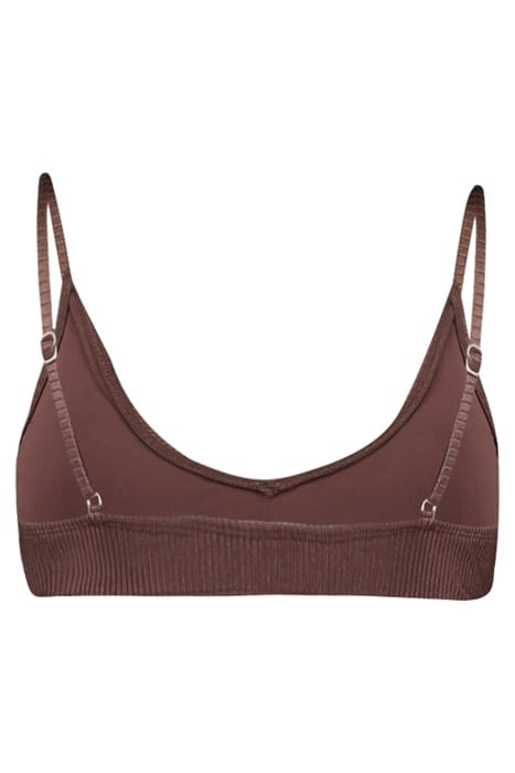 APUA TOP SHIMMER RIB CHOCOLATE 5