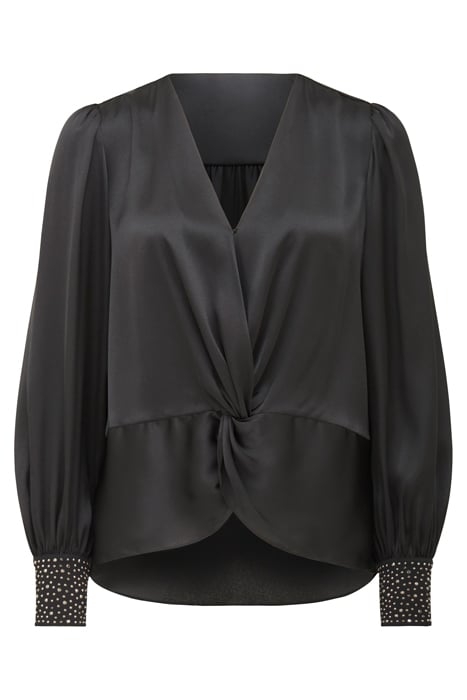 CHRISTALE HEATFIX BLOUSE BLACK 4
