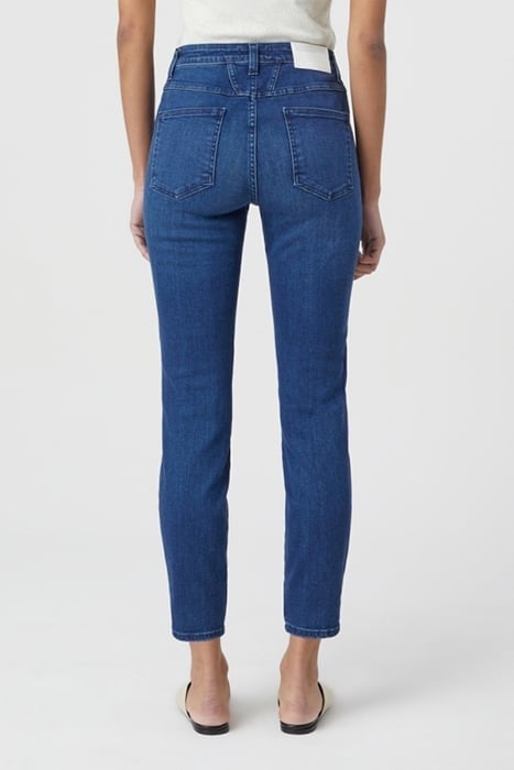 SKINNY PUSHER LONG JEANS DARK BLUE 2