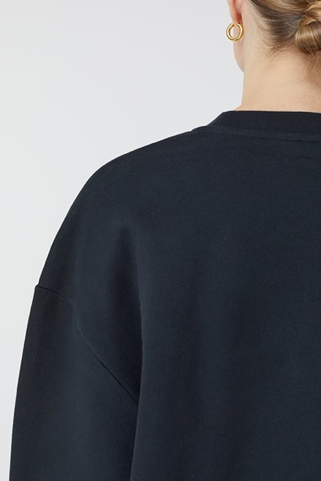OVERSIZE CREW T-SHIRTS BLACK 6